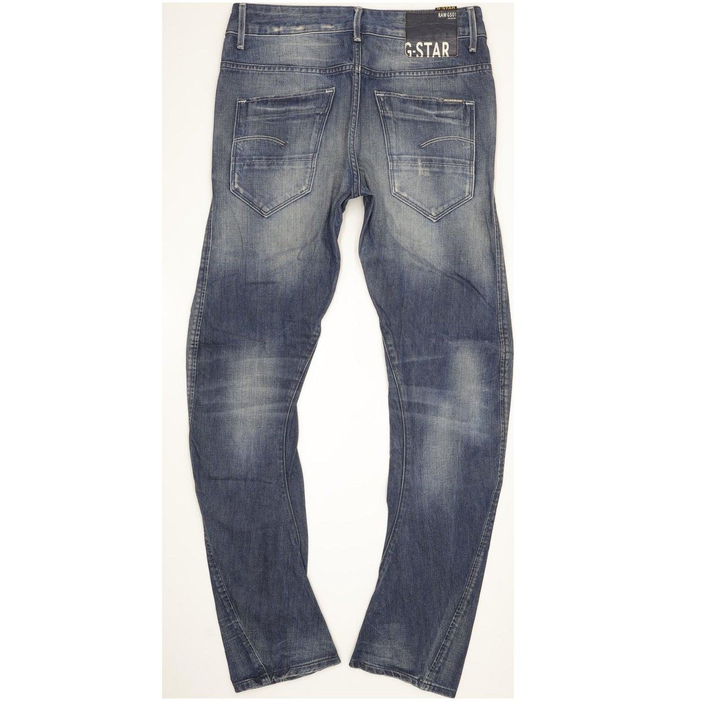 G-Star Arc 3D Women Blue Tapered Loose Jeans W25 L34