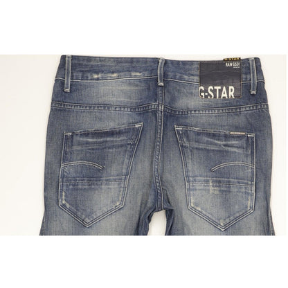 G-Star Arc 3D Women Blue Tapered Loose Jeans W25 L34