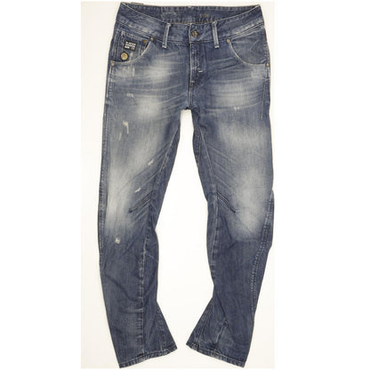 G-Star Arc 3D Women Blue Tapered Loose Jeans W26 L32
