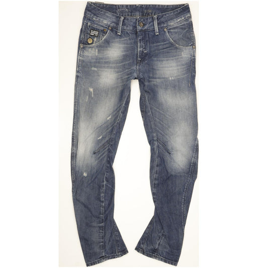 G-Star Arc 3D Women Blue Tapered Loose Jeans W26 L32