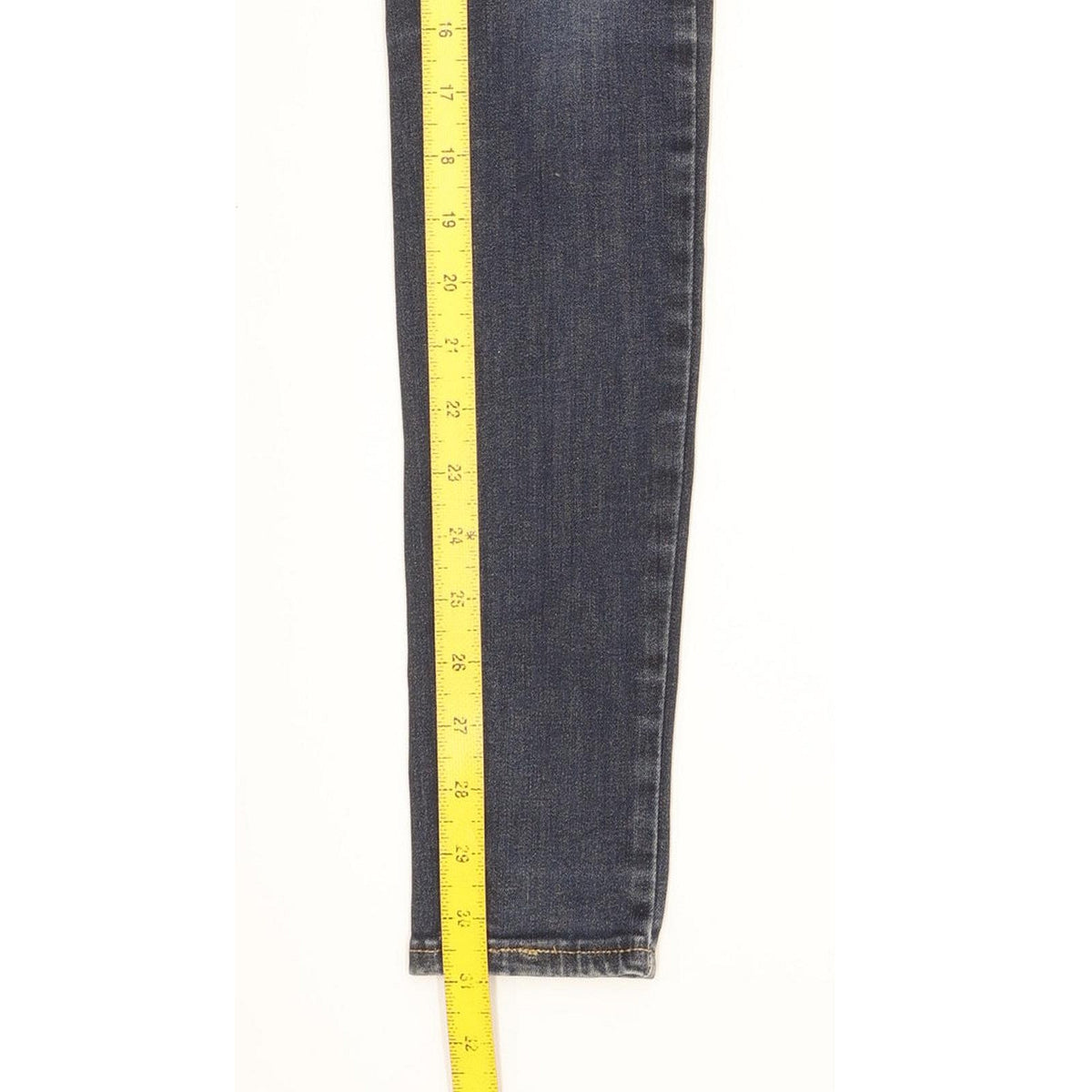Levi's 710 Super Women Blue Skinny Slim Stretch Jeans W24 L31