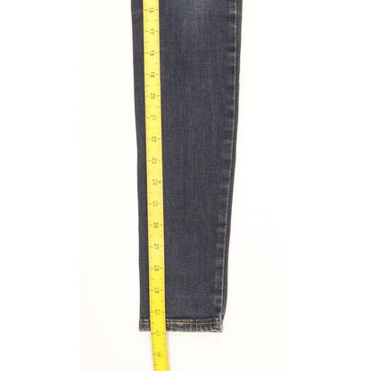Levi's 710 Super Women Blue Skinny Slim Stretch Jeans W24 L31