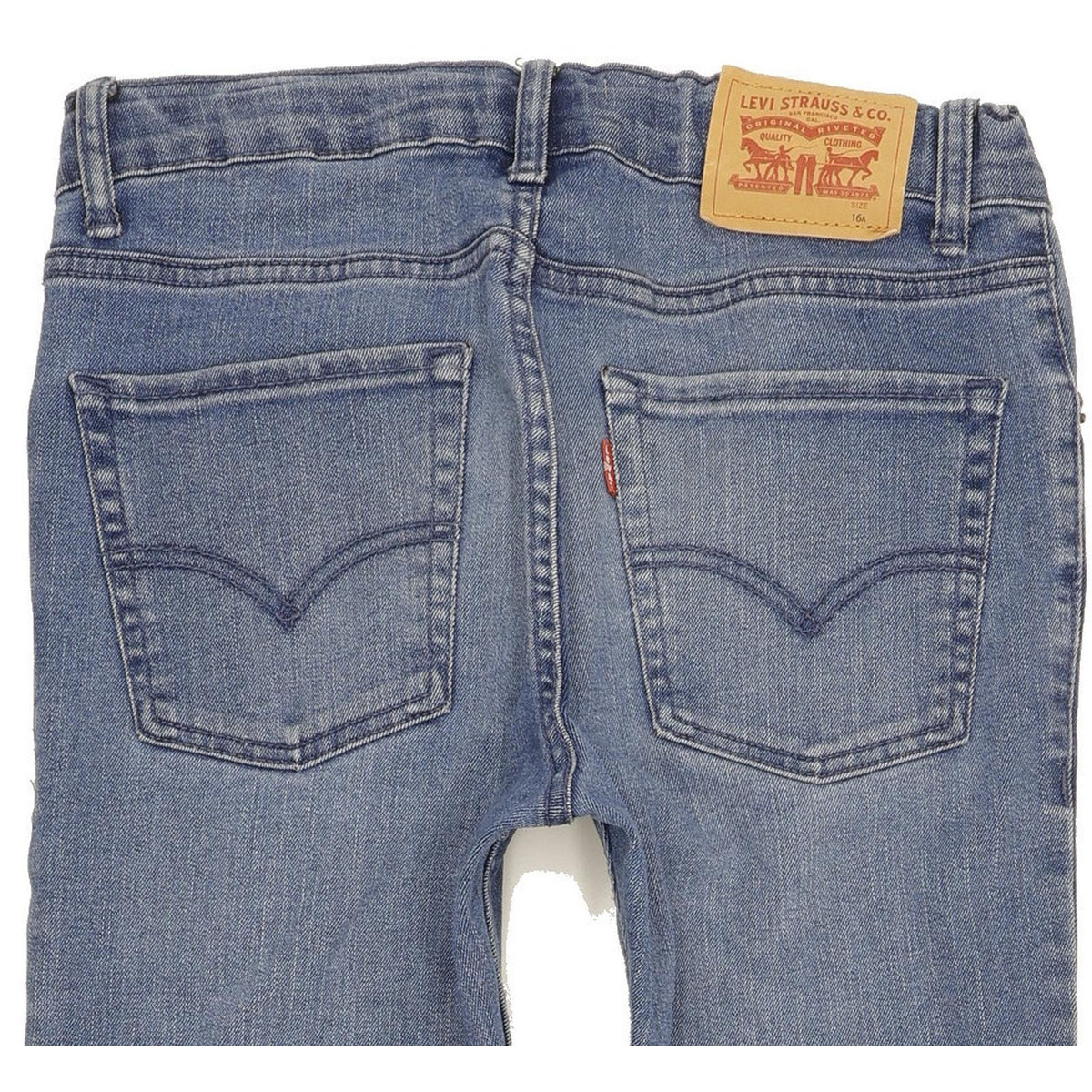 Levi's 510 Kids Blue Skinny Slim Stretch Jeans W28 L32