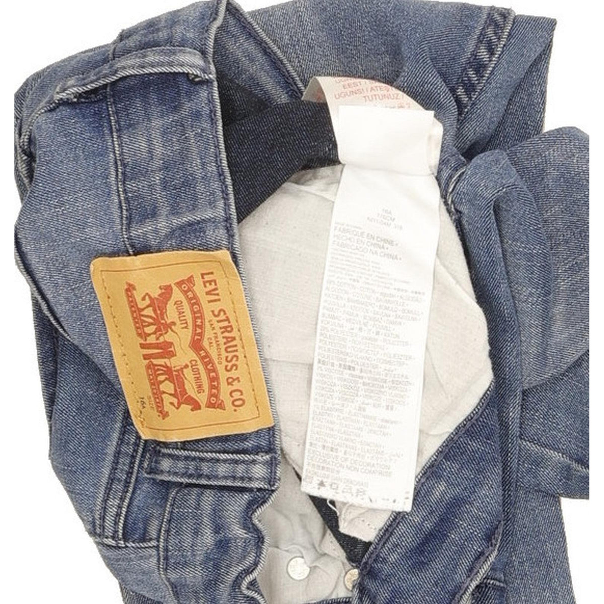 Levi's 510 Kids Blue Skinny Slim Stretch Jeans W28 L32