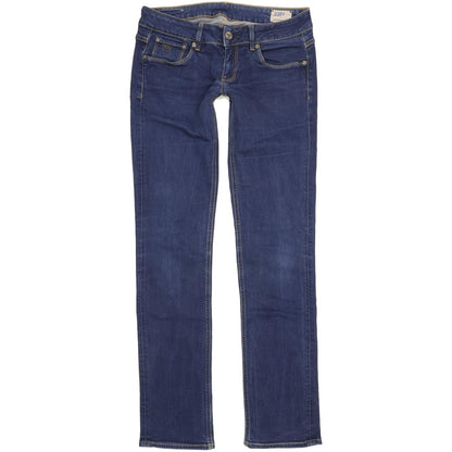G-Star Women Blue Straight Slim Stretch Jeans W28 L32