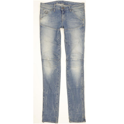G-Star 5620 Women Blue Tapered Slim Stretch Jeans W26 L32