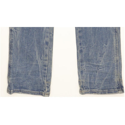 G-Star 5620 Women Blue Tapered Slim Stretch Jeans W26 L32