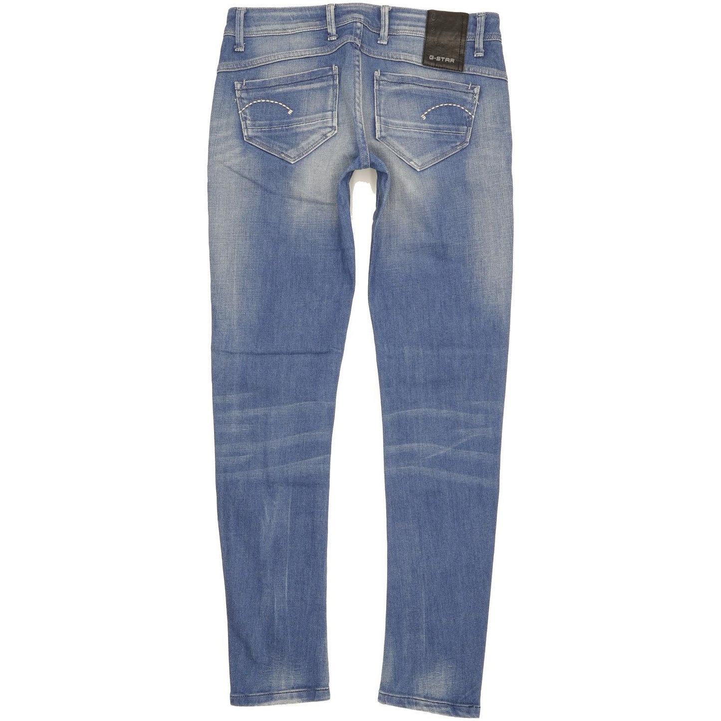 G-Star Refender Women Blue Skinny Slim Stretch Jeans W28 L31
