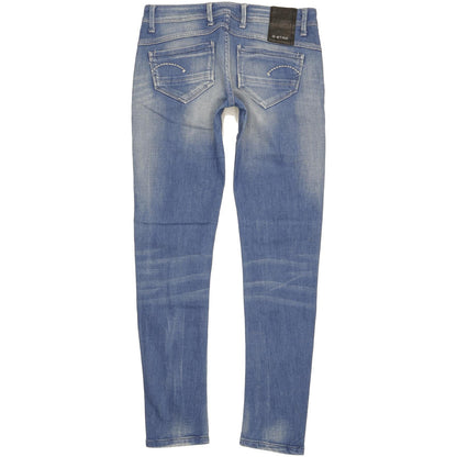 G-Star Refender Women Blue Skinny Slim Stretch Jeans W28 L31