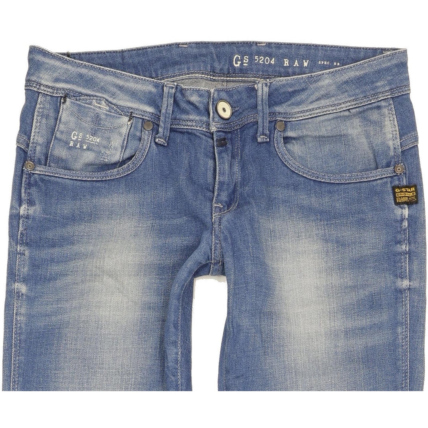 G-Star Refender Women Blue Skinny Slim Stretch Jeans W28 L31