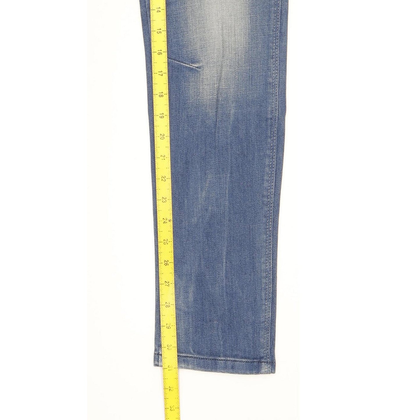 G-Star Refender Women Blue Skinny Slim Stretch Jeans W28 L31