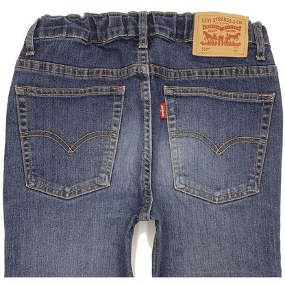 Levi's 510 Kids Blue Skinny Slim Stretch Jeans W26 L31