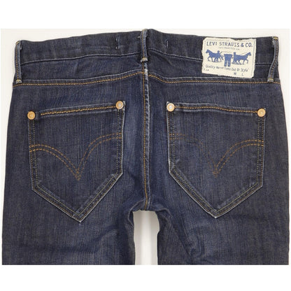 Levi's 519 Men Blue Straight Slim Stretch Jeans W30 L34