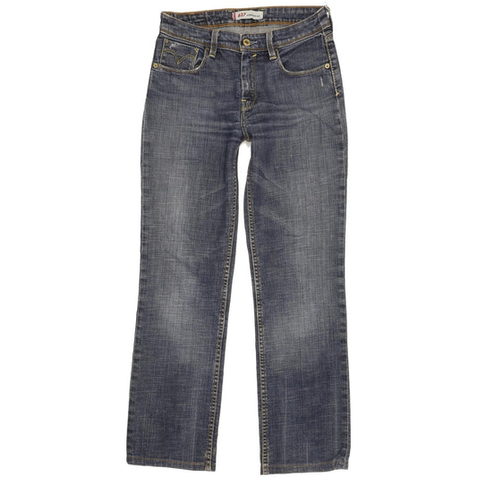Levi's 627 Women Blue Straight Slim Stretch Jeans W28 L29