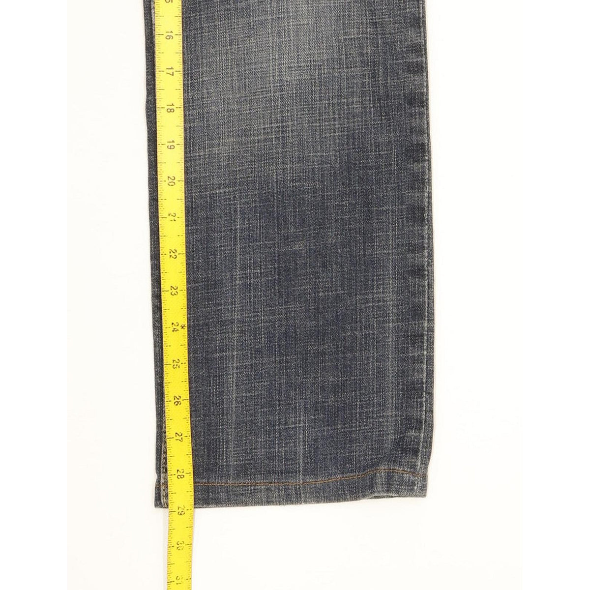 Levi's 627 Women Blue Straight Slim Stretch Jeans W28 L29