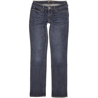 Levi's Demi Curve Women Blue Straight Slim Stretch Jeans W27 L33