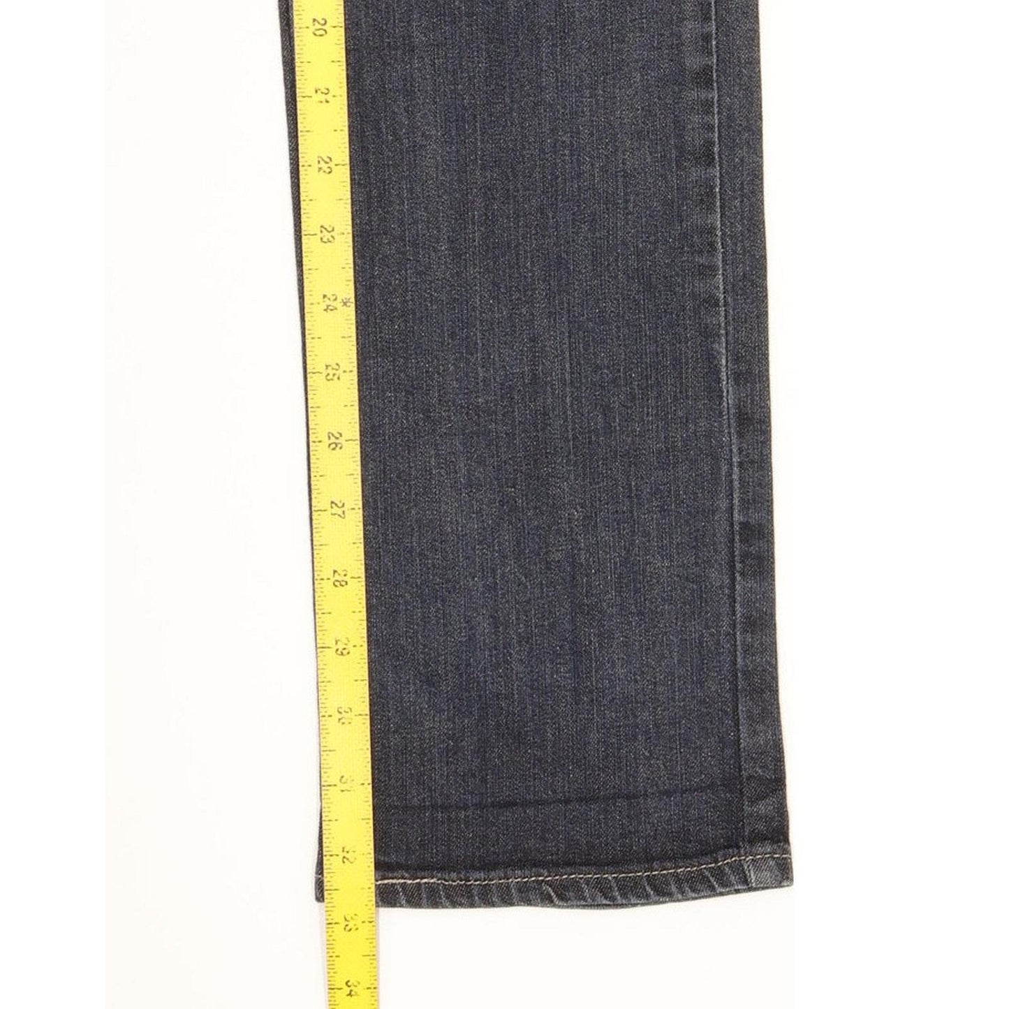 Levi's Demi Curve Women Blue Straight Slim Stretch Jeans W27 L33