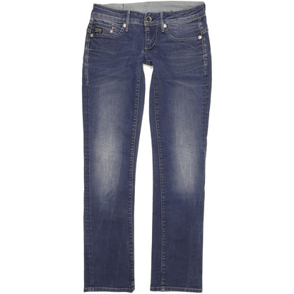 G-Star Midge Women Blue Straight Slim Stretch Jeans W29 L32