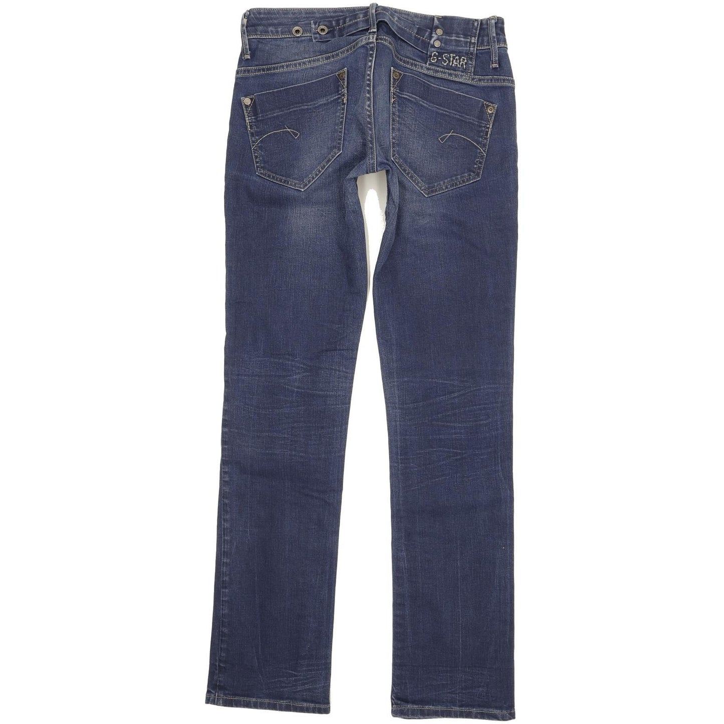G-Star Midge Women Blue Straight Slim Stretch Jeans W29 L32