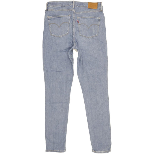 Levi's 721 Blue Skinny Slim Stretch Jeans High Waisted W31 L30