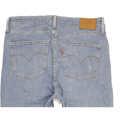 Levi's 721 Blue Skinny Slim Stretch Jeans High Waisted W31 L30
