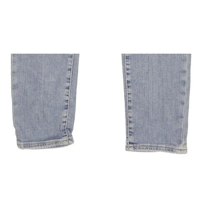 Levi's 721 Blue Skinny Slim Stretch Jeans High Waisted W31 L30