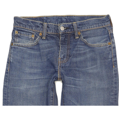 Levi's 511 Men Blue Straight Slim Stretch Jeans W30 L33