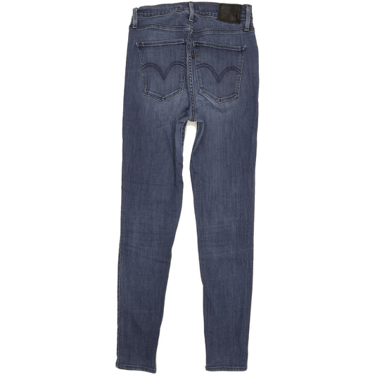 Levi's Mile Blue Skinny Slim Stretch Jeans High Waisted W28 L30