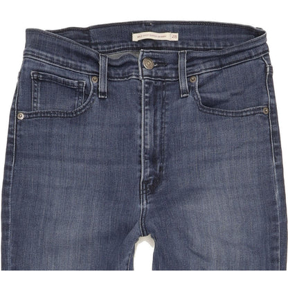 Levi's Mile Blue Skinny Slim Stretch Jeans High Waisted W28 L30