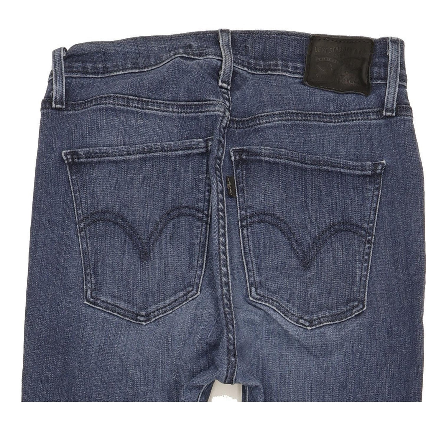 Levi's Mile Blue Skinny Slim Stretch Jeans High Waisted W28 L30