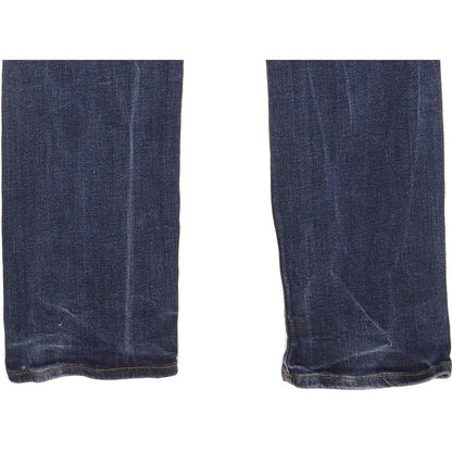 G-Star Midge Mid Women Blue Straight Slim Stretch Jeans W24 L34