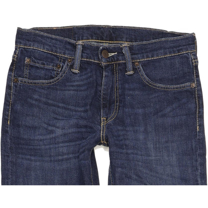 Levi's 511 Men Blue Straight Slim Stretch Jeans W30 L31