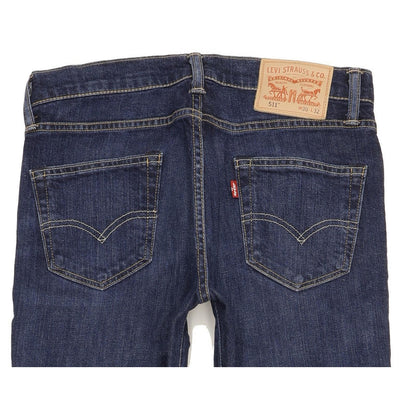 Levi's 511 Men Blue Straight Slim Stretch Jeans W30 L31