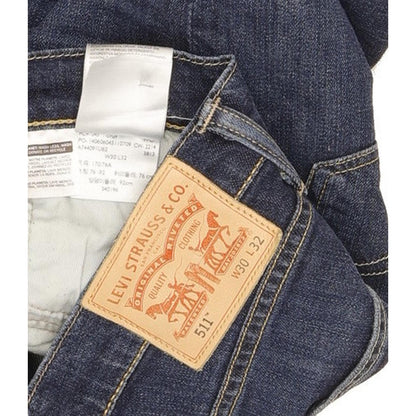 Levi's 511 Men Blue Straight Slim Stretch Jeans W30 L31