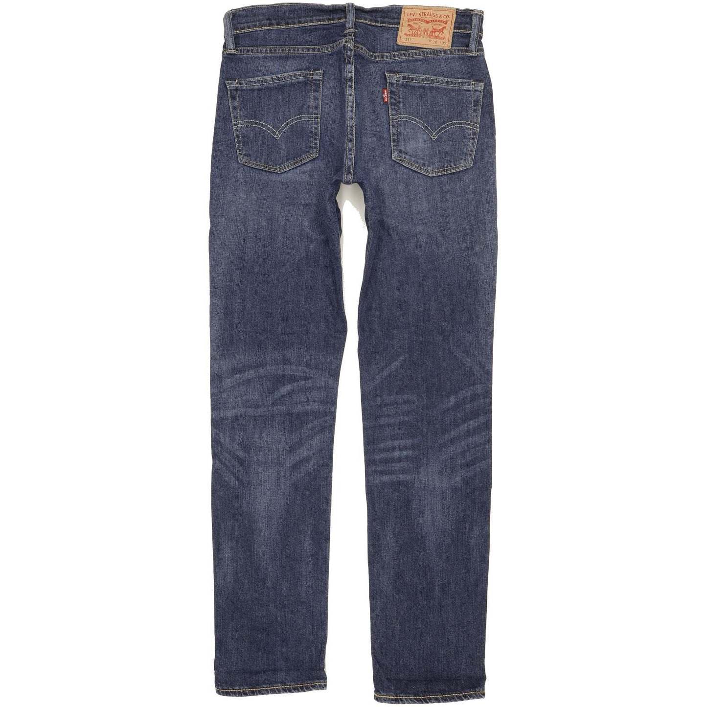 Levi's 511 Men Blue Straight Slim Stretch Jeans W30 L31