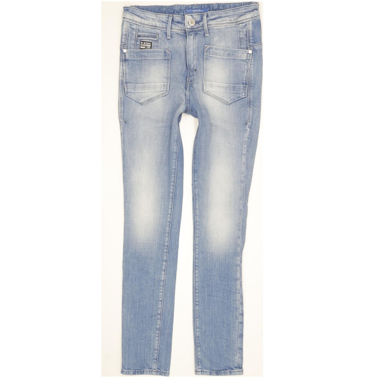 G-Star Blue Skinny Slim Stretch Jeans High Waisted W28 L30