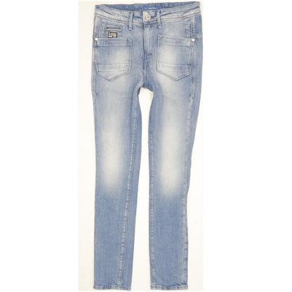 G-Star Blue Skinny Slim Stretch Jeans High Waisted W28 L30