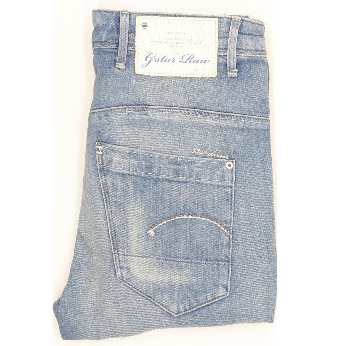 G-Star Blue Skinny Slim Stretch Jeans High Waisted W28 L30