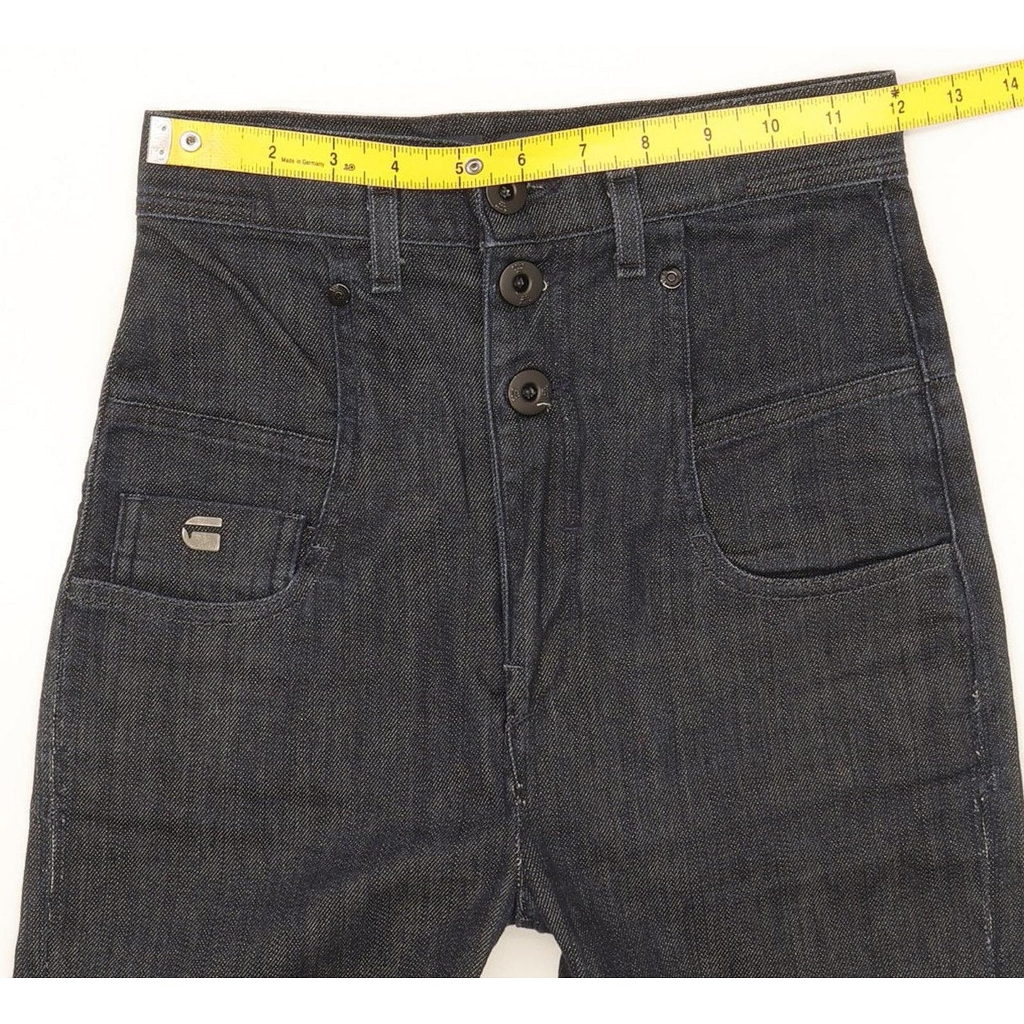 G-Star Navy Skinny Slim Stretch Jeans High Waisted W24 L31