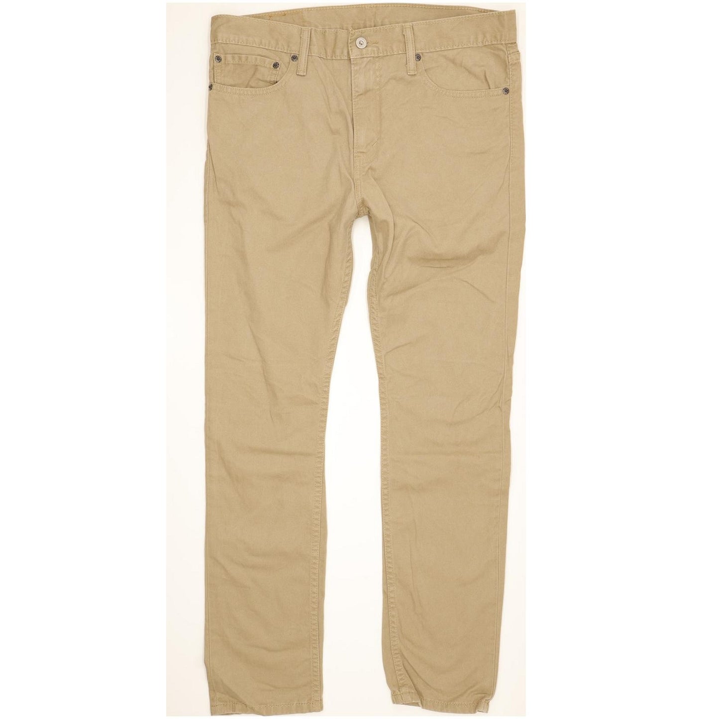Levi's 510 Men Beige Skinny Slim Jeans W34 L30