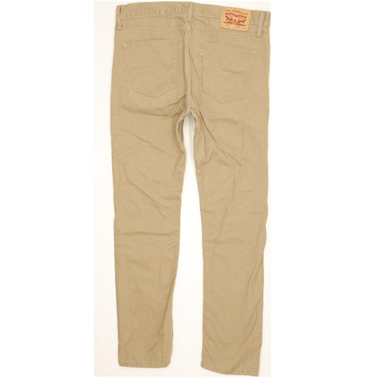 Levi's 510 Men Beige Skinny Slim Jeans W34 L30