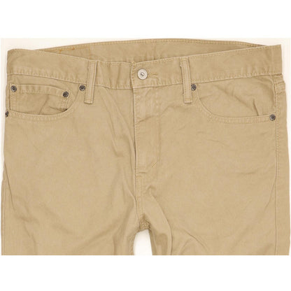 Levi's 510 Men Beige Skinny Slim Jeans W34 L30