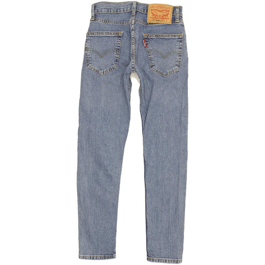 Levi's 502 Hi-Ball Men Blue Tapered Regular Stretch Jeans W26 L29