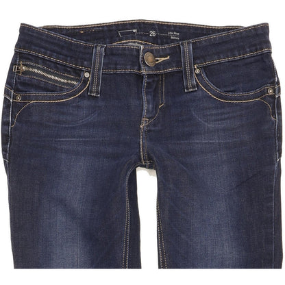 Levi's Women Blue Skinny Slim Stretch Jeans W26 L30