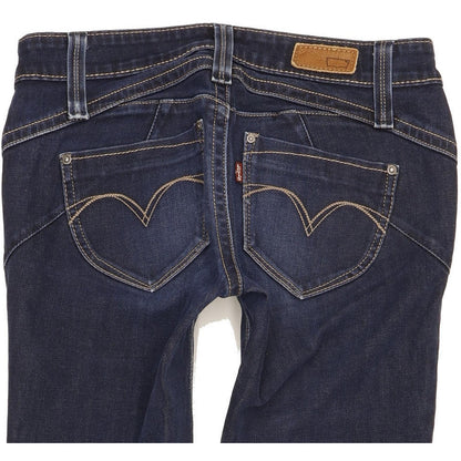 Levi's Women Blue Skinny Slim Stretch Jeans W26 L30