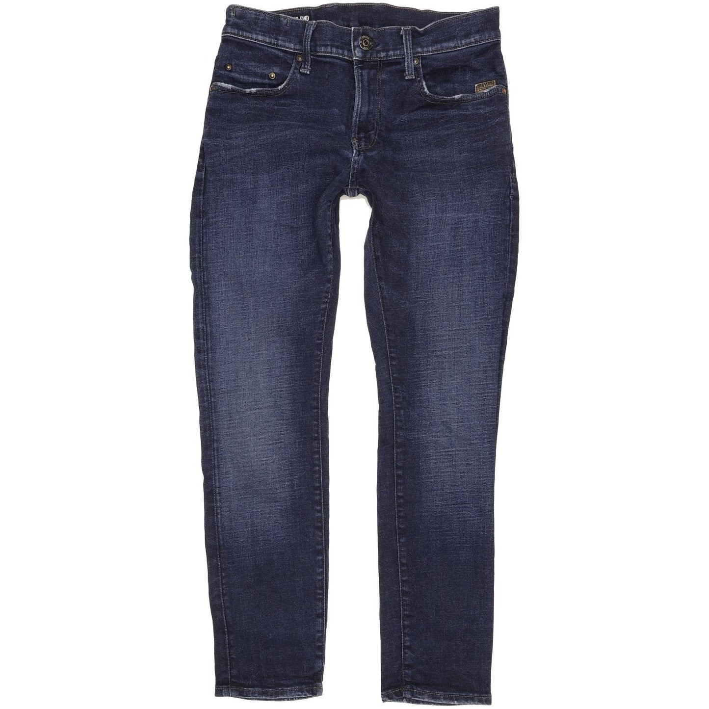 G-Star Revend Men Blue Straight Slim Stretch Jeans W30 L30