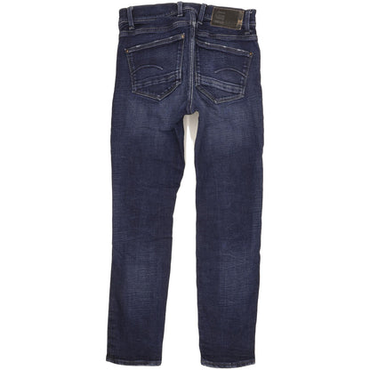 G-Star Revend Men Blue Straight Slim Stretch Jeans W30 L30