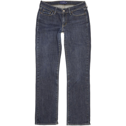 Levi's Slight Curve Women Blue Straight Classic Stretch Jeans W28 L32