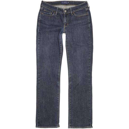 Levi's Slight Curve Women Blue Straight Classic Stretch Jeans W28 L32