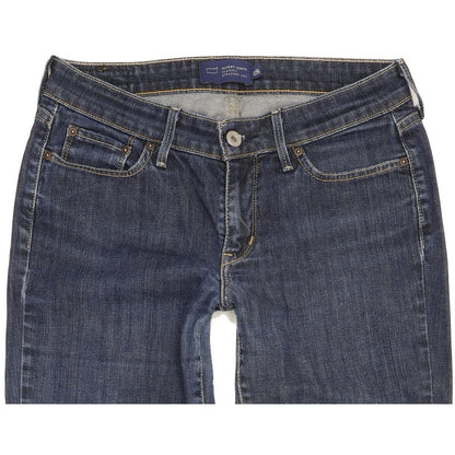 Levi's Slight Curve Women Blue Straight Classic Stretch Jeans W28 L32